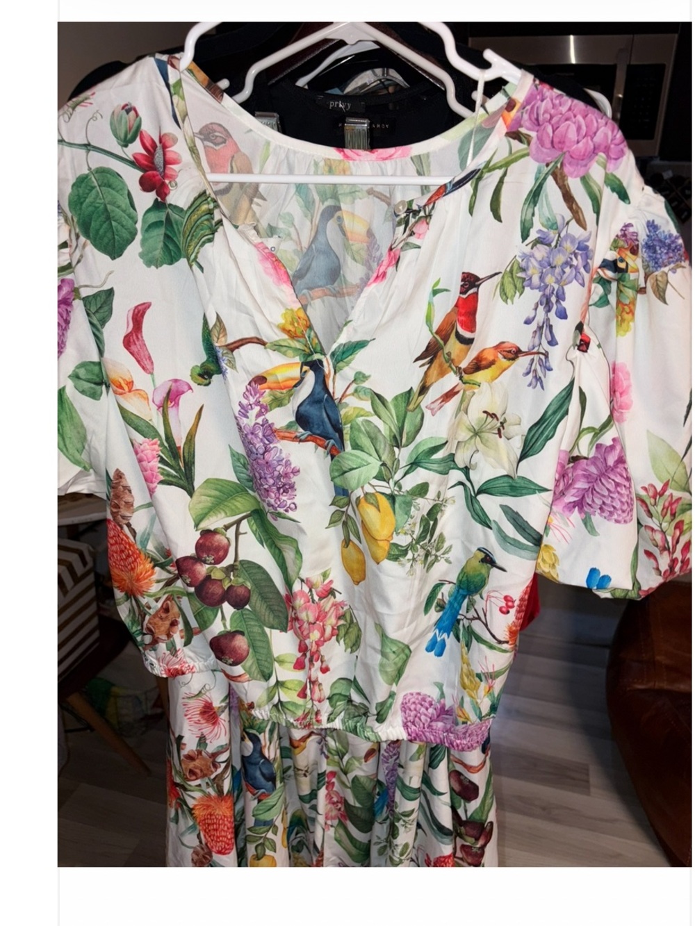 Calypso St. Barth Tropical Bird & Floral Two-Piece Set (Mixed Size) Large/XSmall - Picture 13 of 16